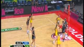 Netball Diamonds v Silver Ferns Quad Series 2012 Game 5 [upl. by Daiz]