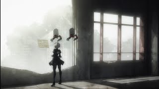 NieRAutomata gameplay mission 20 mission details 2b gameplay [upl. by Goulder]