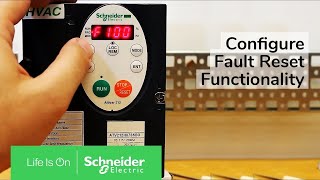 Schneider vfd error code Err4 CPU Fault 1 the control board CPU is inoperable [upl. by Auginahs408]