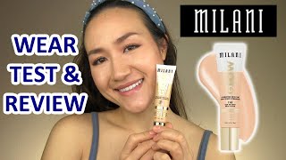 Milani Glow Hydrating Skin Tint  Wear Test amp Review [upl. by Selrahcnhoj]