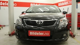 Toyota Avensis Hvordan bytte pollenfilter  2009 til 2016 mod T27 [upl. by Sexela]