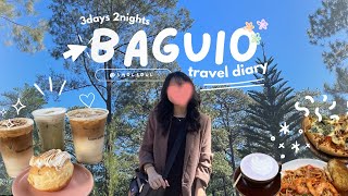 baguio travel diary 2023 🍓3days 2nights • DIY travel guide all expenses hotel food taxi fare🎀 [upl. by Mada944]