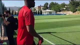 OM  Steve Mandanda affûté comme jamais pour la reprise de lentraînement [upl. by Seleta]