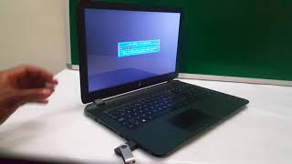 How To Install Windows 10 on HP Notebook 15 from USB Enable HP Laptop Boot Option Fixed 100Works [upl. by Asiar90]