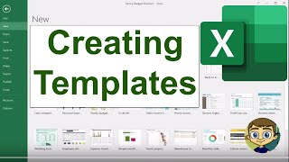 Creating Your Own Excel Templates [upl. by Korfonta]