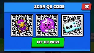 FREE HYPERCHARGE STARR DROP 😱 BRAWL STARS QR CODE 🎁 [upl. by Tudor]