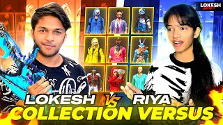 Lokesh Gamer Vs Sister Collection Battle Who Will Win After 1 Year Garena Free Fire [upl. by Azeel]