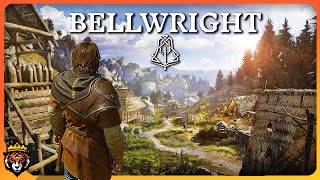 DAY 1 of Bellwright Gameplay  Medieval Survival OpenWorld Crafting Game [upl. by Salinas]