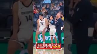 NBA PRESEASON FUNNY VOICEOVER PT6 😂😂😂 shorts [upl. by Ikairik322]