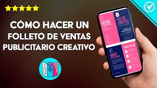 Cómo Hacer un Folleto de Ventas Publicitario Creativo para Negocios Fácil y Rápido [upl. by Phylys]