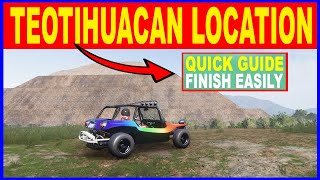 Forza Horizon 5 TEOTIHUACAN LOCATION Photo Challenge CULTURAL HERITAGE Photograph any cult car Bug [upl. by Wit]