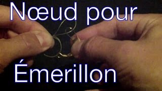 PÊCHE  Nœud pour Emerillon nœud palomar [upl. by Mines]