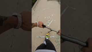 🔥TRICK DI RISCALDAMENTO🔥pov monopattino scooter scootering skatepark hiphop [upl. by Esinahs]