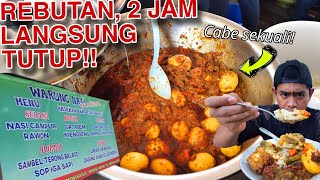 MAKANAN PEDAS INI CUMA JUAL 2 MENU TP NGANTRI 2 JAM LUDES [upl. by Noremac438]