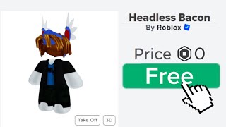 HURRY NEW FREE HEADLESS PLUSHIE amp FREE ITEMS 😱😳 [upl. by Colene]