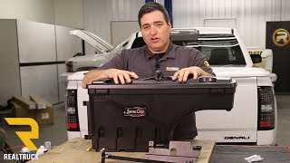 How to Install UnderCover Swing Case Truck Bed Tool Box [upl. by Alya]