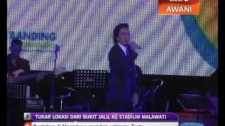 Konsert Anuar Zain bertukar lokasi ke Stadium Melawati Shah Alam [upl. by Ennairrac]