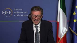 Il ministro Giorgetti interviene allassemblea Confimi  13 novembre 2024 [upl. by Bergin9]