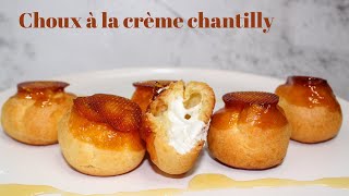 Choux à la crème chantilly RECETTE [upl. by Mannie751]