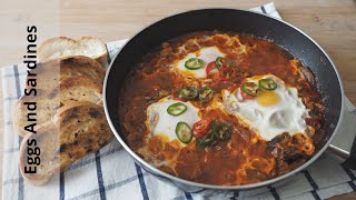 Eggs And Sardines Recipe [upl. by Rogerio]