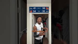 Joe Burrow is DISTRAUGHT 😭❗️ youtubeshorts nfl footballshorts football [upl. by Inan]