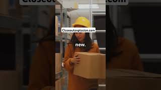 Amazon Returns Warehouses Salvage Seller Inventory Closeoutexplosioncom amazonfba amazonseller [upl. by Yntirb630]