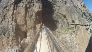 Camino Del Rey  April 2013 GoPro [upl. by Milak710]