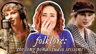 Vocal Coach CRIES watching TAYLOR SWIFT for the FIRST TIME  Folklore Long Pond Studio Reaction [upl. by Nelubez]