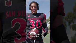 Playmaker Spotlight Dominic Oliver from sdsu football [upl. by Hrutkay60]