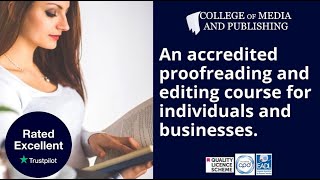 Proofreading and copy editing course video [upl. by Nahshu134]