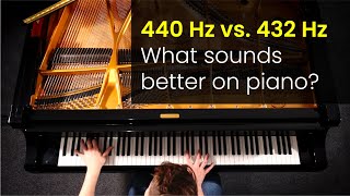 440 Hz vs 432 Hz Comparison on Live Grand Piano Kawai GX6  Do you hear a difference [upl. by Keven]