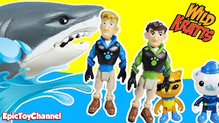 WILD KRATTS Toy Parody Video The Octonauts Get Rescued by The Wild Kratts Bros by Epic Toy Channel [upl. by Hermine]