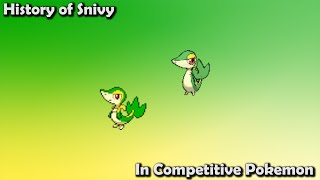 How GOOD was Snivy ACTUALLY  History of Snivy in Competitive Pokemon [upl. by Nauht]