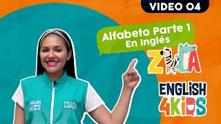 Clase 12 12 Aprender el alfabeto en inglés rápido y fácil Ejemplos y practicas para niños [upl. by Eibo]