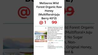 Mellaros wild Forest Organic Raw Honey Multifloral juju Berry 402 [upl. by Ahsekahs]