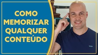 Memorização Como memorizar qualquer conteúdo [upl. by Blumenfeld]