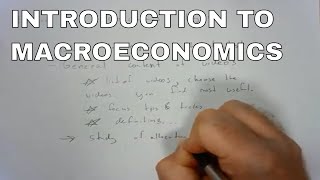 Introduction to Macroeconomics [upl. by Balfore]