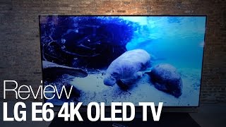 LG E6 OLED Television Review [upl. by Ulrike]