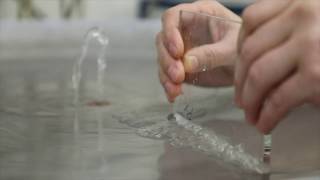 Soothing Science Sanding scientific glass [upl. by Aisorbma]