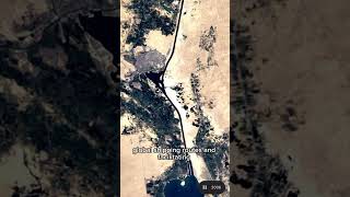 Timelapse of Suez Canal Egypt suezcanal egypt shipping TimeMachine1987Studio [upl. by Tergram186]