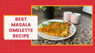 Masala Omelette Recipe  Indian Style  Easy Breakfast  5 Food Makers [upl. by Brandea]