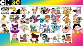 Cartoon Network 30th Anniversary The Complete Theme Song and Intro Collection [upl. by Zindman]