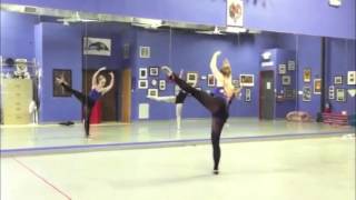 Grade 7 Exercises Cecchetti Method of Ballet [upl. by Tesil]