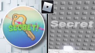 How to get the “Secret” badge in No Jumping Difficulty Chart Obby  Roblox [upl. by Dustman]