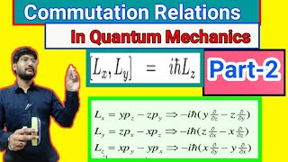 Commutation Relation of Angular Momentum  Commutation Relation of Total Angular Momentum [upl. by Edyth]