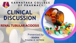 RENAL TUBULAR ACIDOSIS  BY SRADHA PHARM D INTERN [upl. by Mahala]