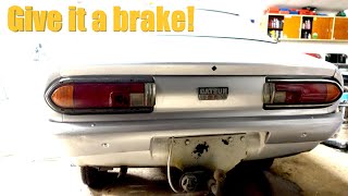 Datsun 120Y  Brakes I am going to need them [upl. by Betthel]