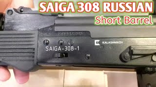 SAIGA 308 Short Barrel Rifle Review  Made in Russia [upl. by Palecek606]