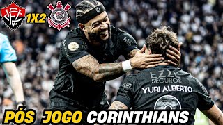 PÓS JOGO VITÓRIA 1X2 CORINTHIANS [upl. by Yentuoc]