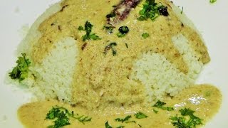 वरईचा भात नि आमटी  Varaicha Bhat Amti  Bahgar Recipe  Navratri Farali Recipes by madhurasrecipe [upl. by Lledyl]